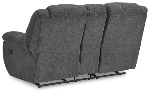 Foreside DBL Rec Loveseat w/Console