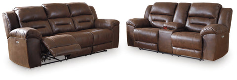 Stoneland Sofa and Loveseat