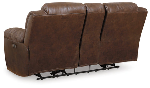 Stoneland Power Reclining Loveseat with Console