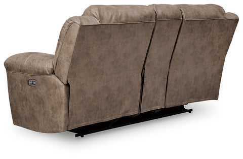 Stoneland Reclining Loveseat with Console