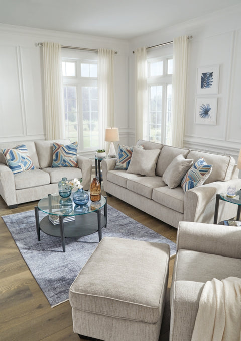 Cashton Sofa, Loveseat, Chair and Ottoman