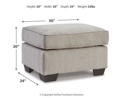 Cashton Sofa, Loveseat, Chair and Ottoman
