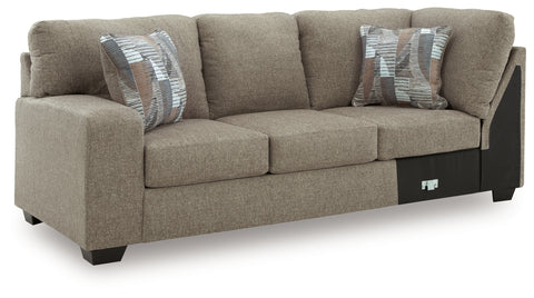 Newellen LAF Sofa w/Corner Wedge