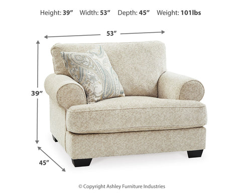 Monaghan Sofa, Loveseat, Chair and Ottoman