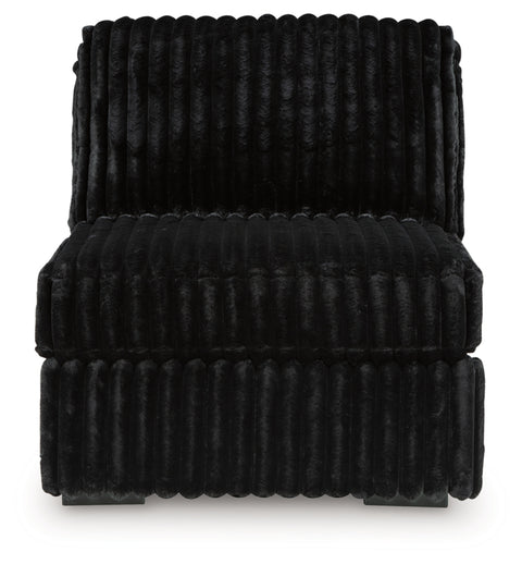 Midnight-Madness Armless Chair