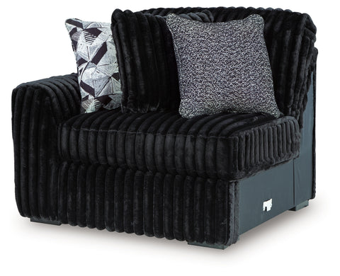 Midnight-Madness LAF Corner Chair