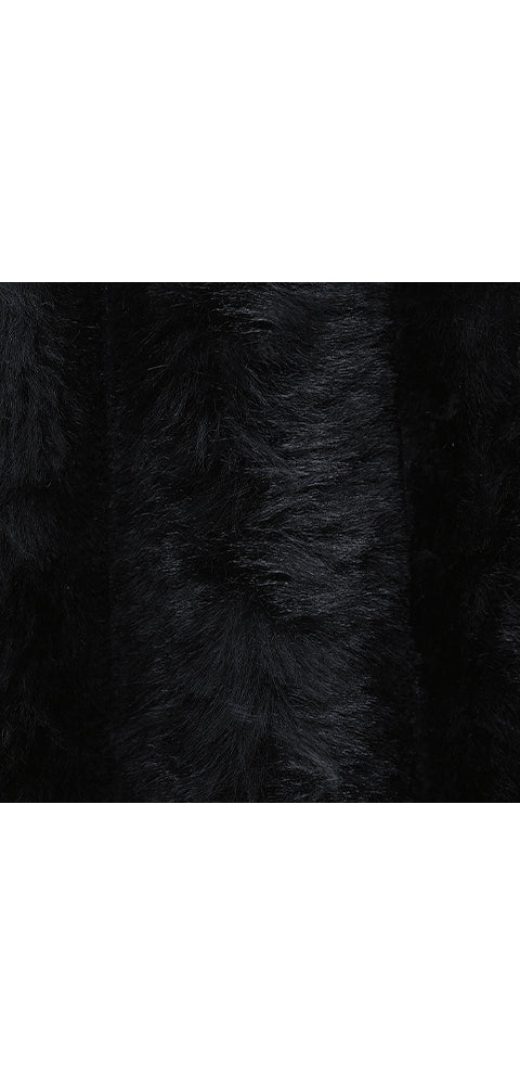 Midnight-Madness Oversized Accent Ottoman