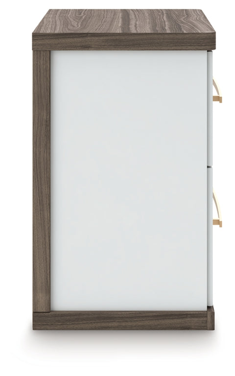 Mazilar Two Drawer Night Stand