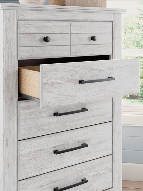 Fenderport Five Drawer Chest