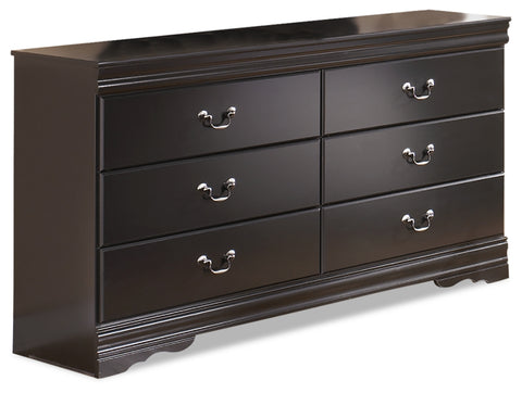 Huey Vineyard Full Sleigh Bed with Dresser