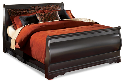 Huey Vineyard Queen Sleigh Headboard Bed with Dresser
