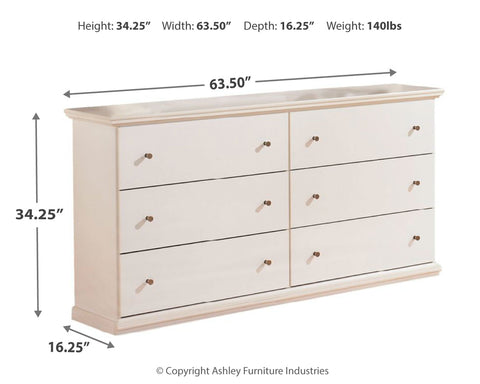 Bostwick Shoals Queen/Full Panel Headboard Bed with Mirrored Dresser