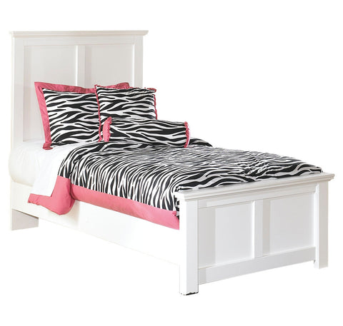 Bostwick Shoals Twin Panel Bed with Mirrored Dresser and 2 Nightstands