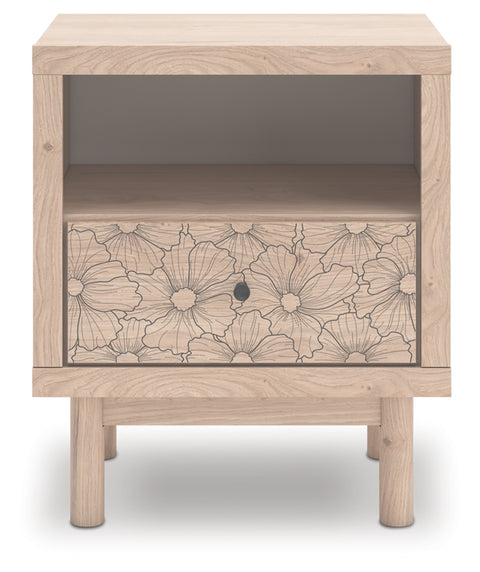 Shapella One Drawer Night Stand