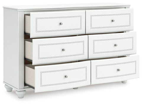 Maylilly Six Drawer Dresser