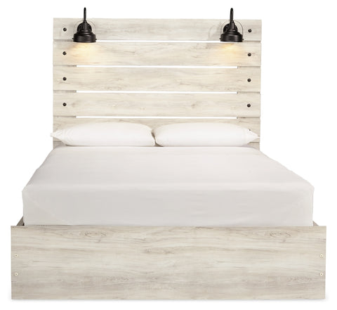 Cambeck Queen Panel Bed with 4 Storage Drawers