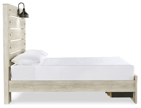 Cambeck Full Panel Bed with 2 Storage Drawers