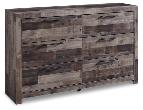 Derekson Full Panel Headboard Bed with Dresser