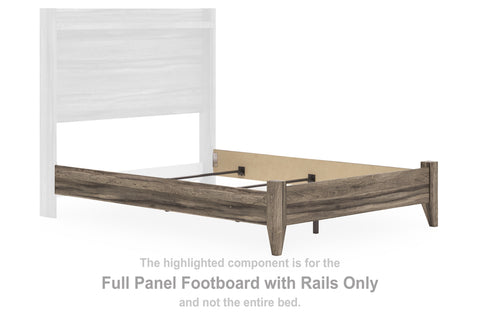 Baystorm Full Panel Footboard w/Rails