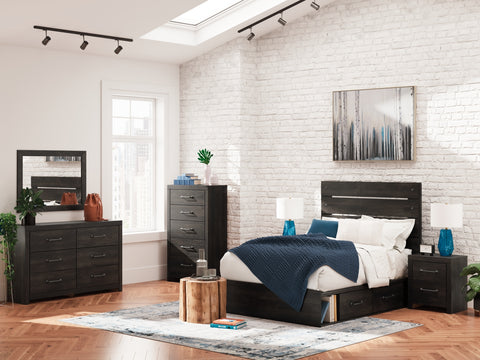 Delmorta Six Drawer Dresser