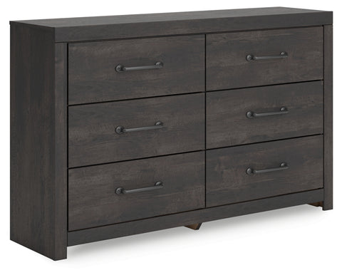 Delmorta Six Drawer Dresser