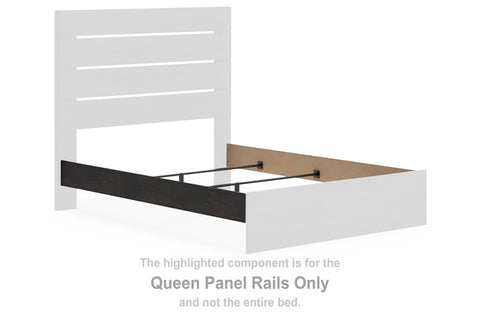 Delmorta Queen Panel Rails