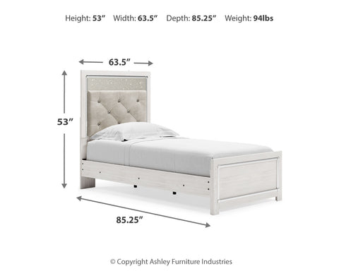 Altyra Twin Panel Bed