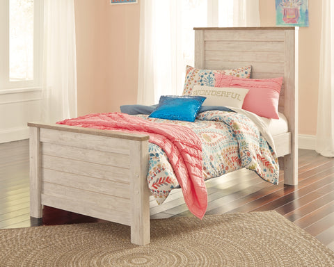 Willowton Twin Panel Bed
