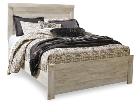 Bellaby Queen Panel Bed with Mirrored Dresser
