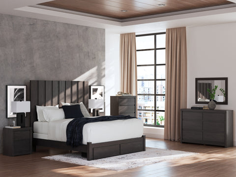 Parlayon Two Drawer Night Stand