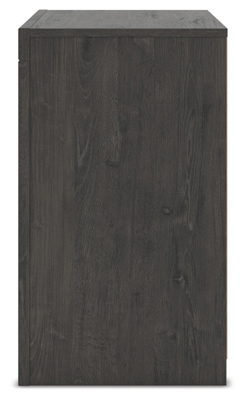 Parlayon Two Drawer Night Stand