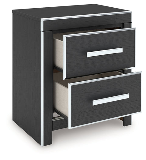 Birmonton Two Drawer Night Stand