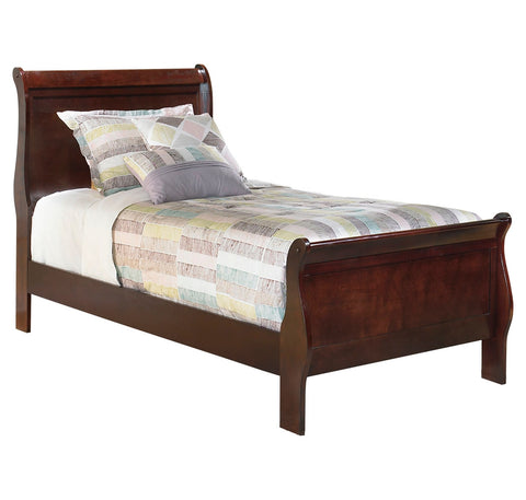 Alisdair Twin Sleigh Bed with Mattress