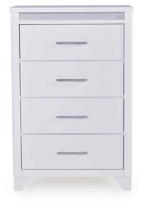 Frostlyn Four Drawer Chest