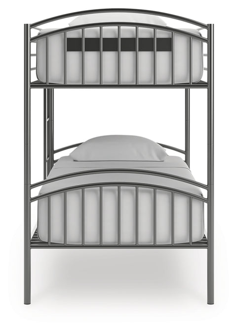 Hilletran Twin/Twin Bunk Bed w/Ladder