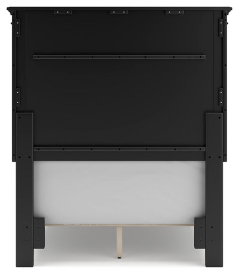 Lanolee Twin Panel Bed