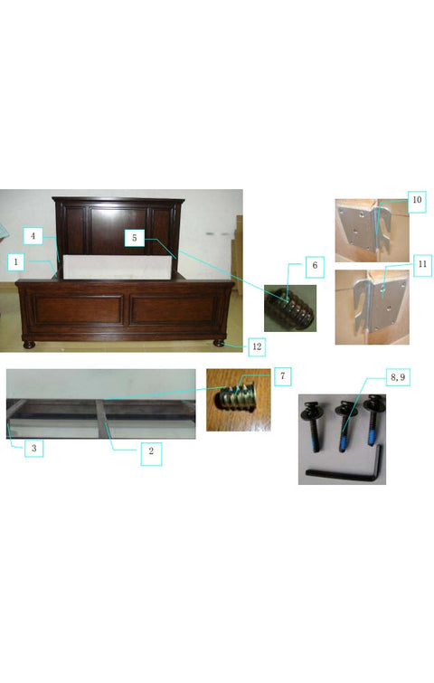 Porter King Panel Bed