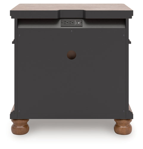 Chadworth Three Drawer Night Stand