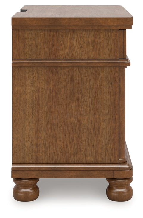 Chadworth Three Drawer Night Stand