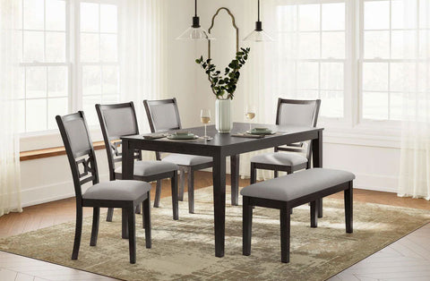 6PC Grey Dining set from Ashley