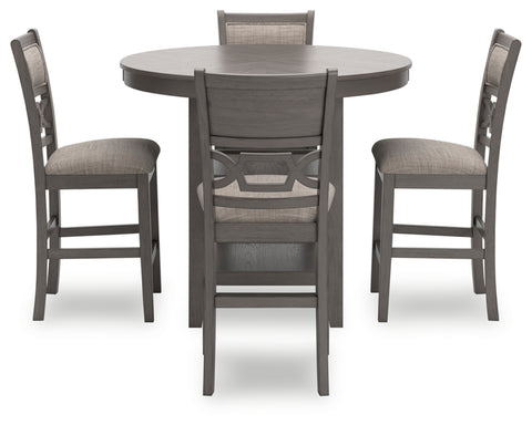 Wrenning Counter Height Dining Table and 4 Barstools (Set of 5)