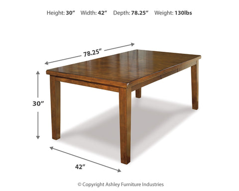 Ralene Dining Table and 8 Chairs with Storage