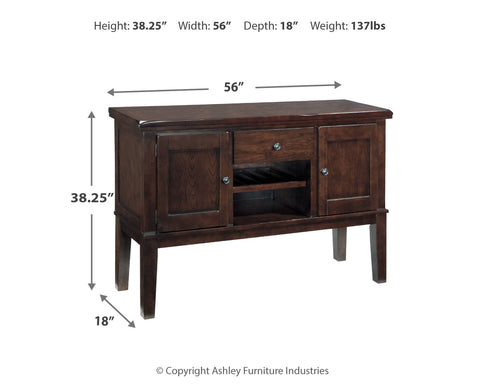 Haddigan Counter Height Dining Table and 4 Barstools with Storage