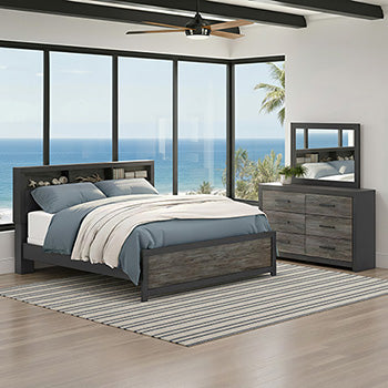 Jonnifer Queen Bookcase Headboard