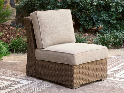 Revare Beach Armless Chair w/Cushion