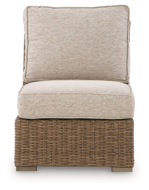 Revare Beach Armless Chair w/Cushion