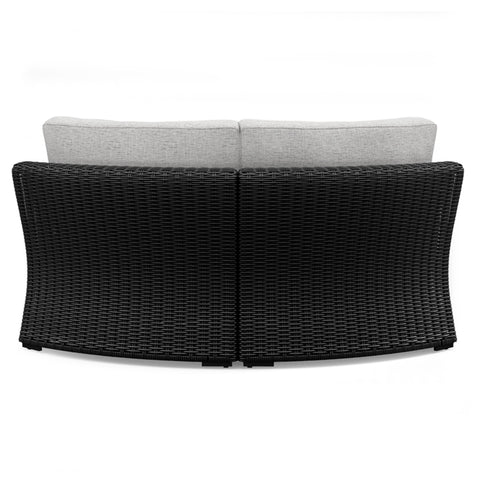 Beachcroft Outdoor Curved Corner Chair with Cushion