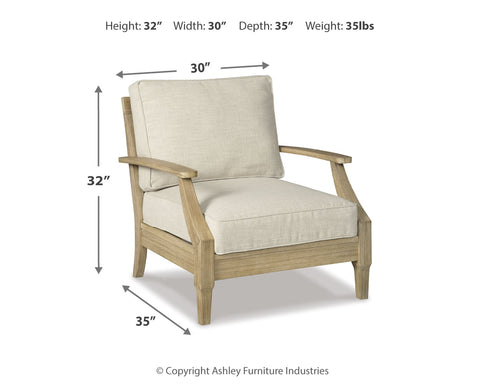 Clare View Outdoor Sofa with Lounge Chair