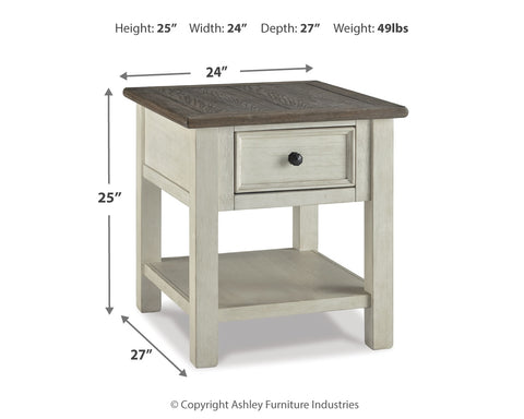 Bolanburg Coffee Table with 2 End Tables