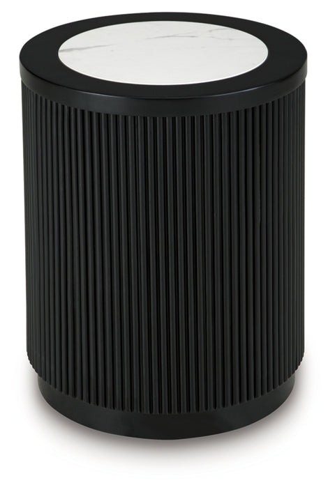 Grayman Round End Table